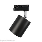 Luminária Spot Ar111 Trilho Gu10 Preto-lm1077| Luminatti